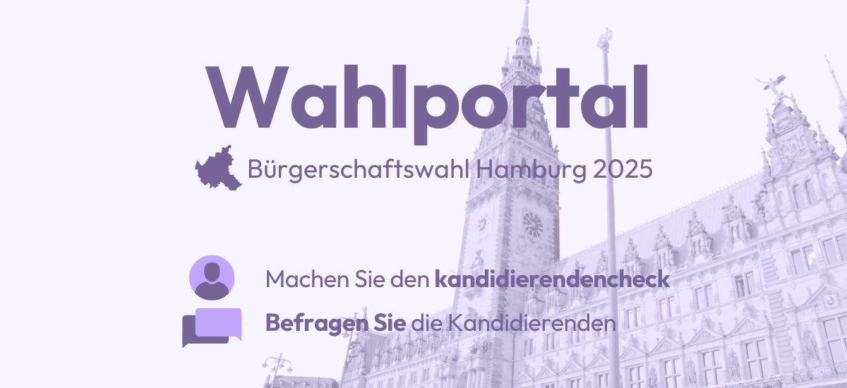 Wahlportal zur Hamburg-Wahl 2025