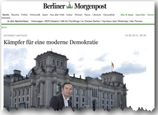 Screenshot Morgenpost-Artikel