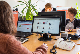 Foto aus dem abgeordnetenwatch.de-Büro Foto aus dem abgeordnetenwatch.de-Büro