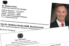 Lebensläufe von Abgeordneten mit Bundesadler Lebensläufe von Abgeordneten mit Bundesadler