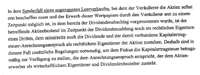 Auszug aus dem Schreiben des Bundesverbands deutscher Banken vom 9. Januar 2009