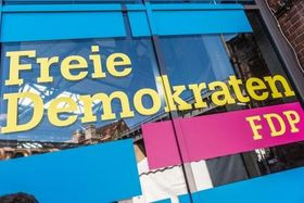 FDP-Schriftzug