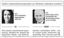 Screenshot Zeitungsartikel