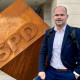 Foto Mario Lorenz SPD, vor der SPD Parteizentrale dem Willy Brandt Haus in Berlin