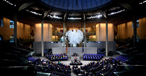 Plenum des Deutschen Bundestages