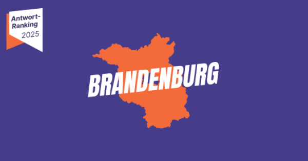 Antwort-Ranking 2025 - Brandenburg