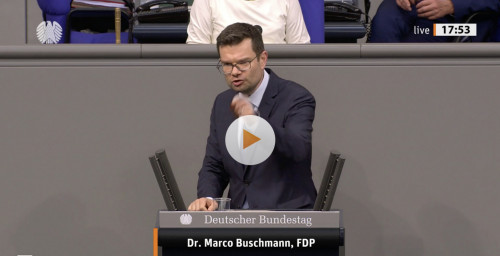 Marco Buschmann, FDP im Bundestag
