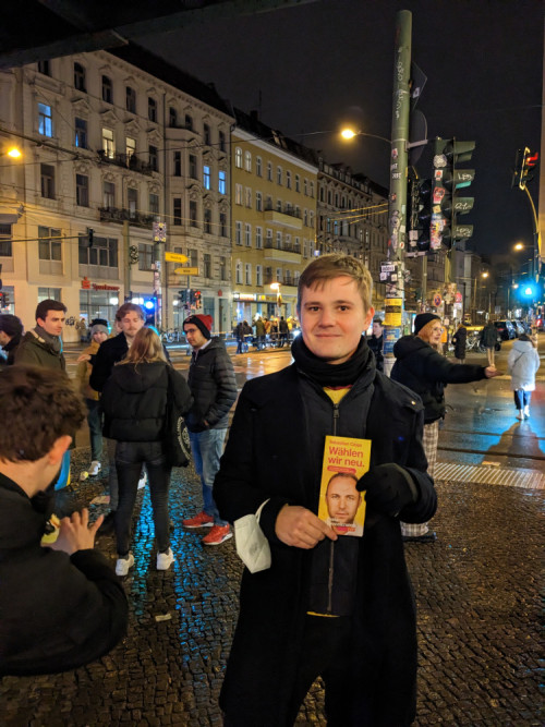 Wahlkampf in Berlin 2023