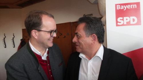 Markus Rinderspacher MdL und Francesco Abate BayernSPD