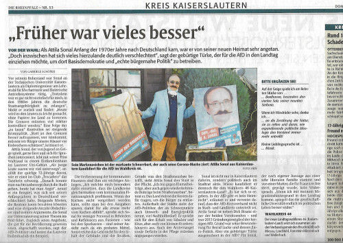 Artikel in der Rheinpfalz vom 04032021