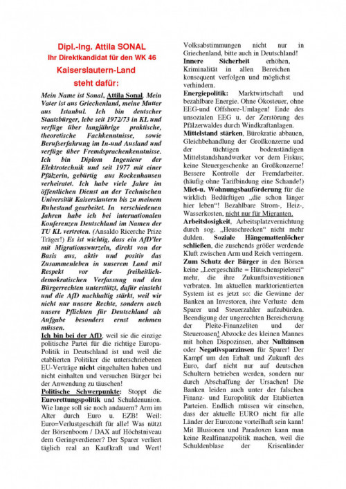 Wer bin ich und was will ich? Seite 1