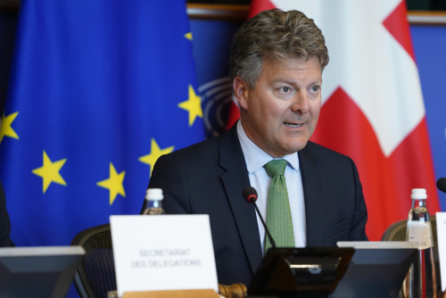 Andreas Schwab in der Delegration für die Beziehungen zur Schweiz