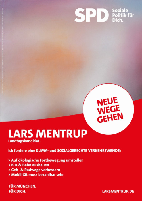 Themenplakat Verkehrswende