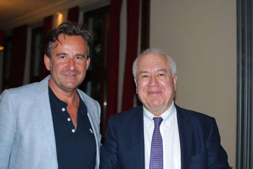 Mit Prof. Dr. Bassam Tibi auf einer LKR Veranstaltung