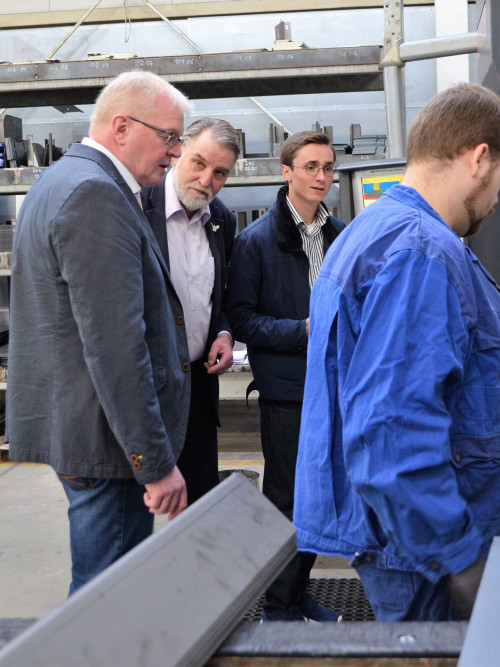 07.09.2017 - Besichtigung des mittelständischen Unternehmens B&F Metallbautechnik in Wildeshausen mit meiner SPD-Landtagskollegin Renate Geuter