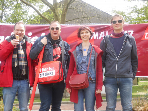 Beim 1.Mai Fest in Barsinghausen