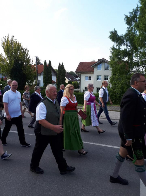 Festzug Bezirksmusikfest Peißenberg