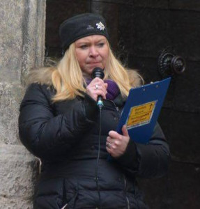 Demo für Frauenrechte