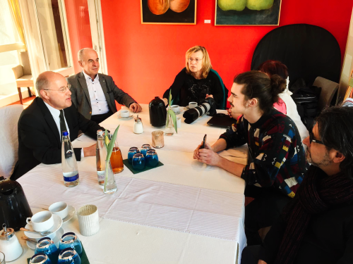 Im Gespräch mit Gregor Gysi in Ingolstadt