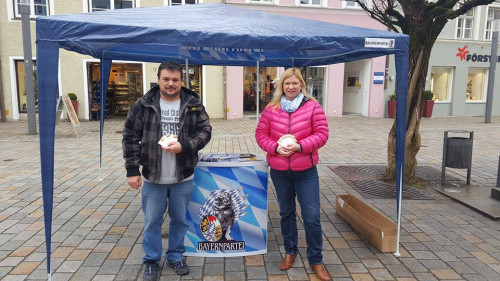 Infostand Weilheim
