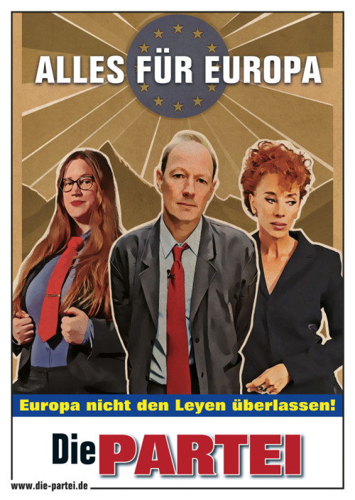 Die PARTEI Spitzenkandidierende