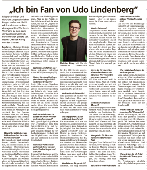 Porträt Weilheimer Tagblatt