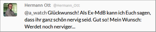 Tweet Hermann Ott