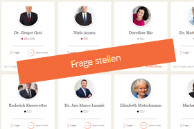 Frage stellen (Symbolbild)