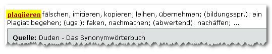 Grafik Plagiat