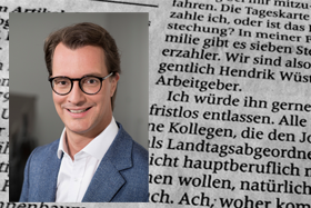 Foto Busfharer-Leserbrief / MdL Wüst