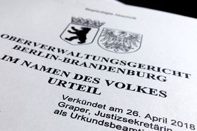 Ausschnitt OVG-Urteil zu Parteispenden Ausschnitt OVG-Urteil zu Parteispenden