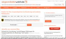 Screenshot abgeordnetenwatch.de