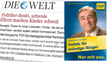 Ausriss WELT-Artikel